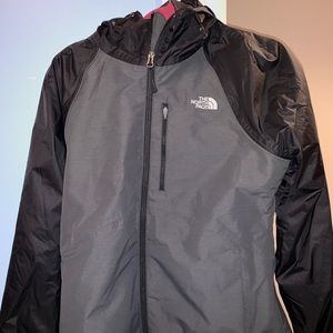 Black and grey women north face